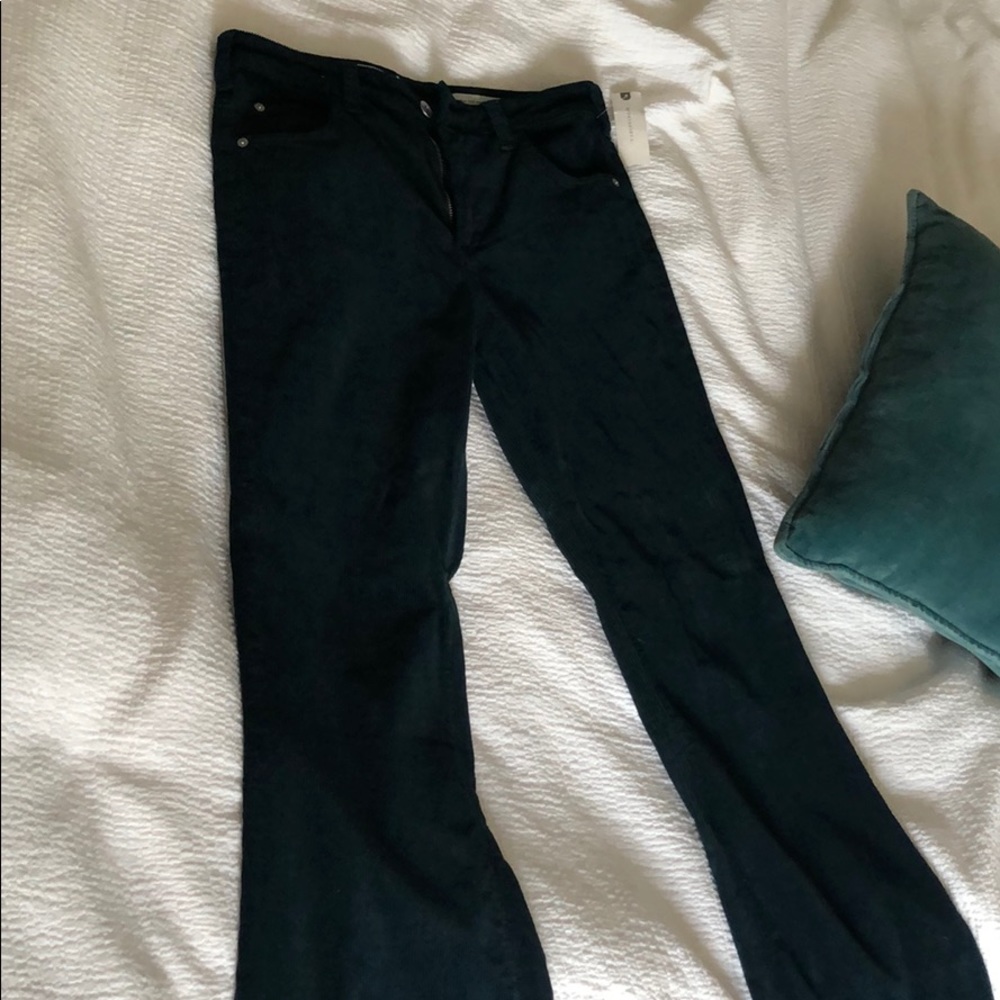 Anthropologie High rise boot cut corduroy jeans